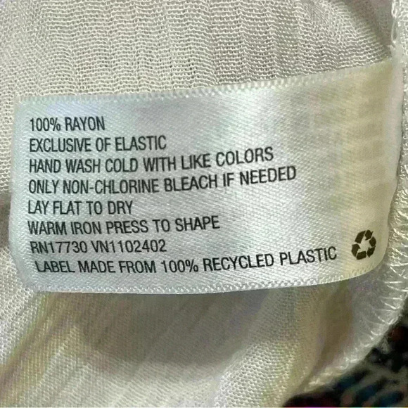 Xhilaration Tie-Front Maxi Dress Size XS Ivory Beach Boho Summer Vacations - Picture 12 of 12